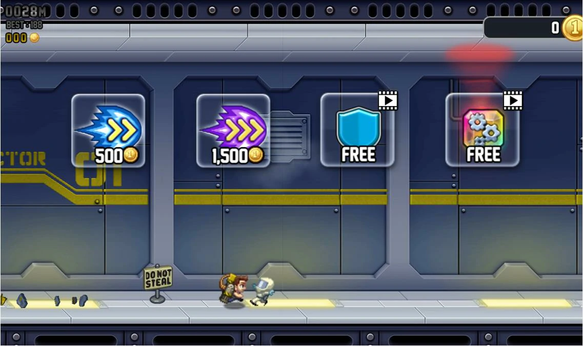 Jetpack Joyride screenshot #2